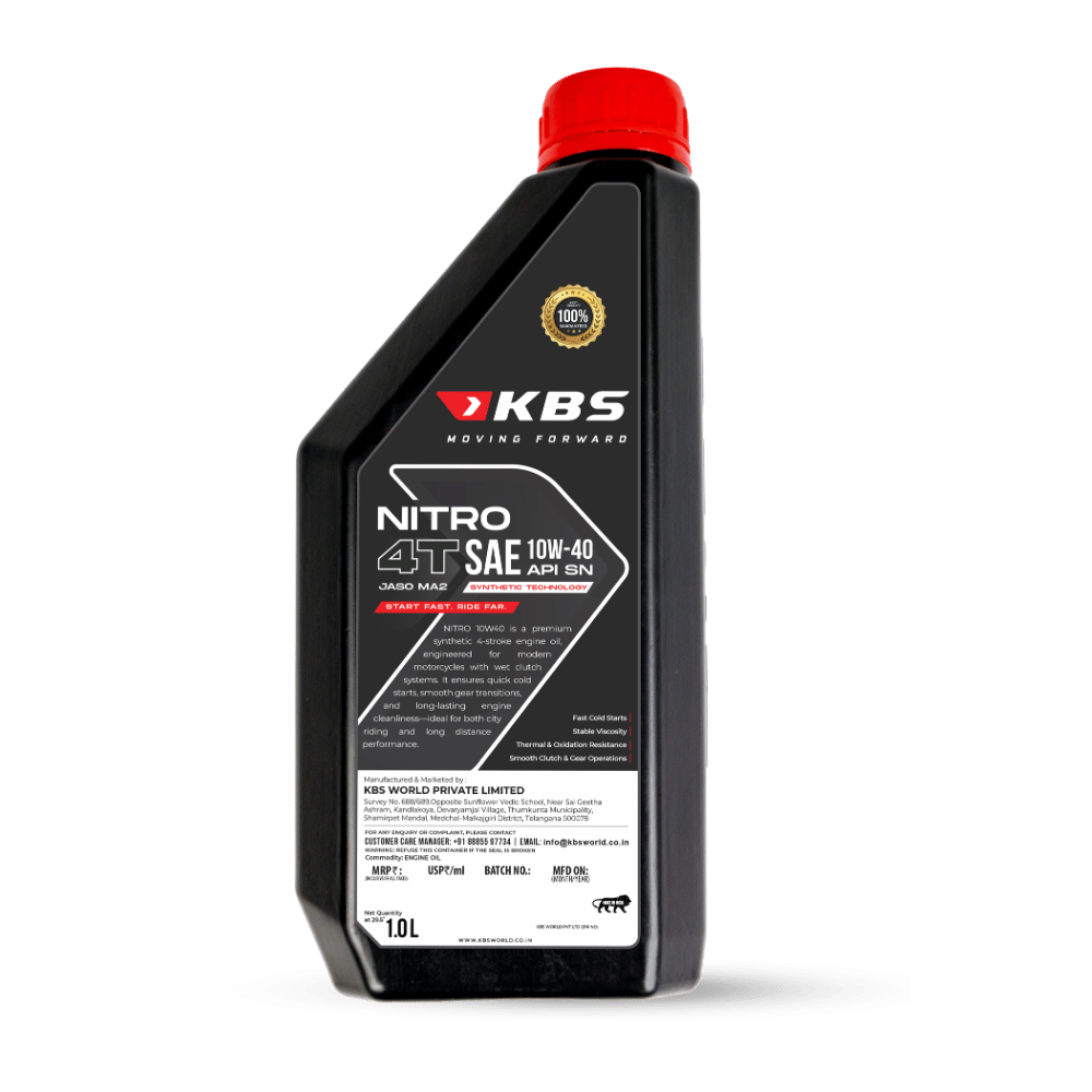 Nitro Sae 10W-40 Api Sn (Synthetic Technology) 1Ltr Promo - Image 3
