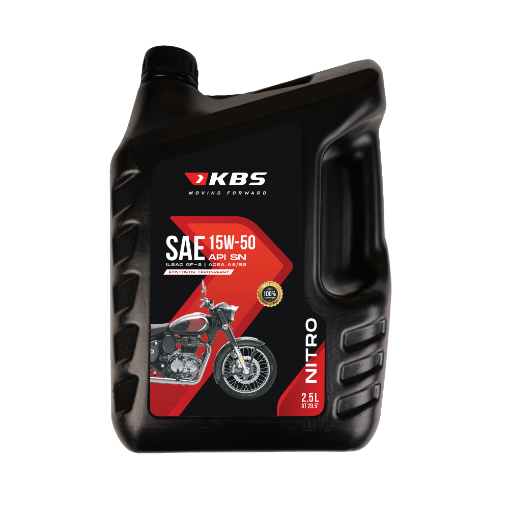 Nitro Sae 15W-50 Api Sn (Synthetic Technology) 2.5Ltr Promo