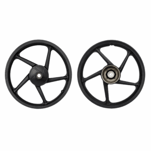 Alloy Wheel Platina (Small Drum) Black (Set)